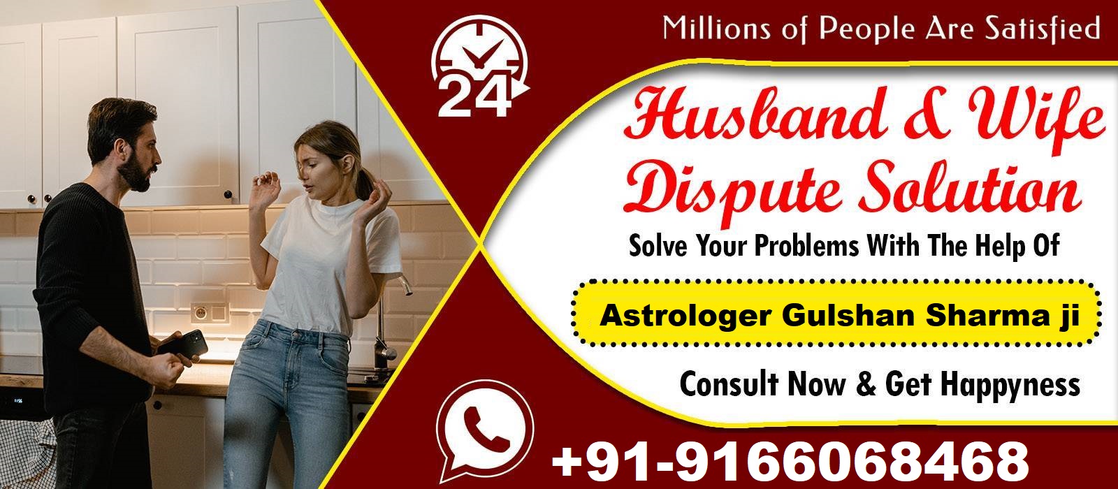 Astrologer Gulshan Sharma Ji +91-9166068468